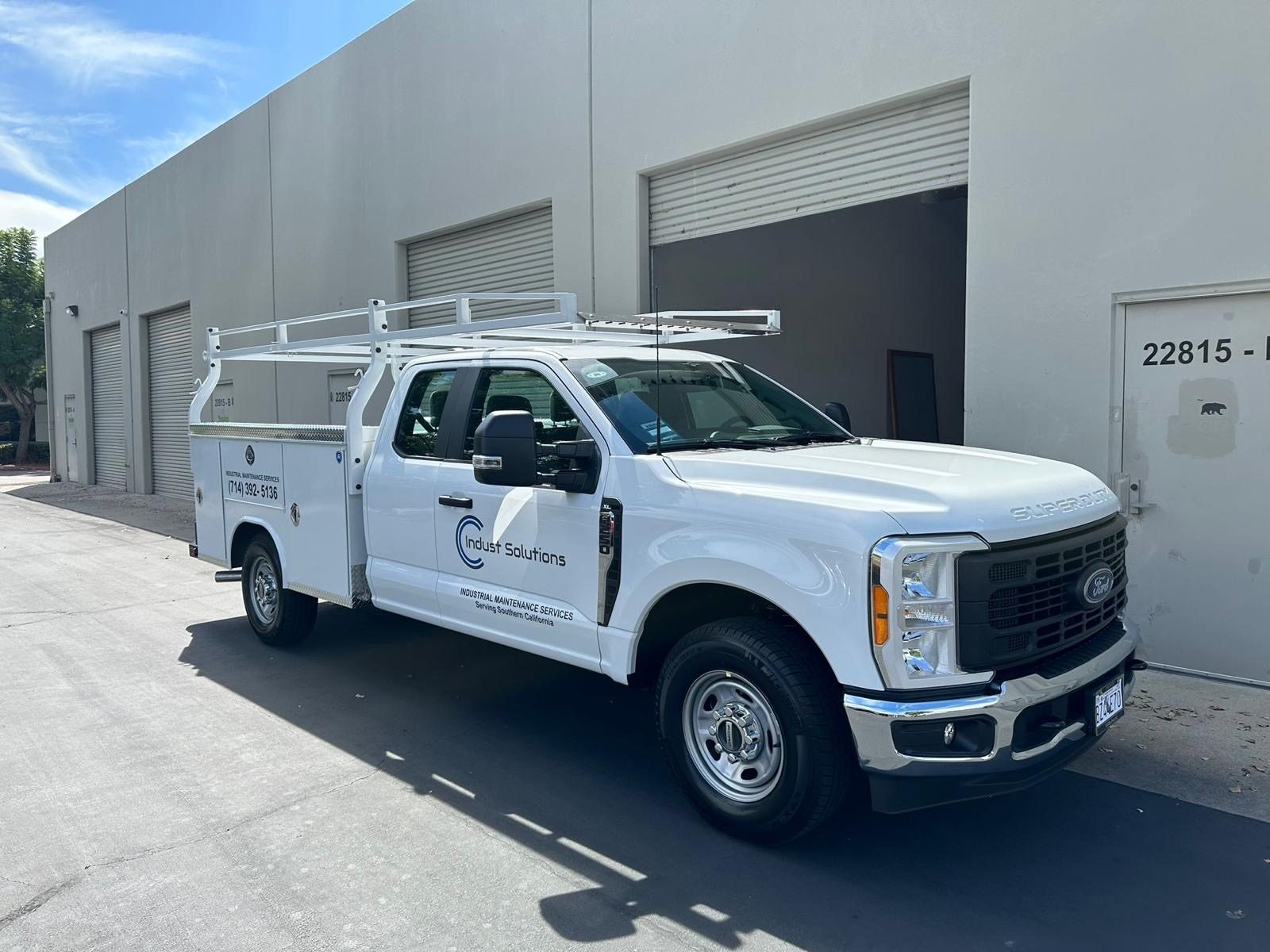 Indust Solutions service truck
